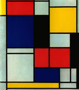 Pin, XX, Mondriaan, Piet Cordelis, Tablero, 1921-1925