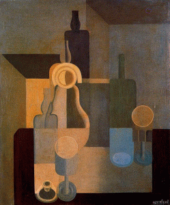 Pin, XX, Ozefant, Amdee, Still Life with Dishes, Francia, 1920