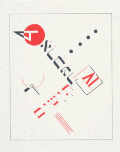 Pin, XX, Lissitzky, Lzare, Designe, 1922