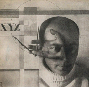 Pin, XX, Lissitzky, Lzar, El constructor -Autorretrato- Satate Tretiakov Gallery, Moscow, 1920