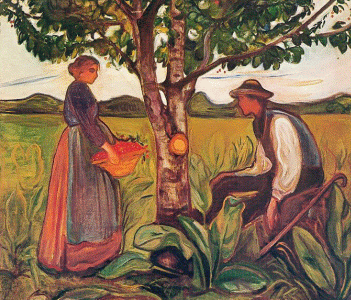 Pin, XIX. Munch, Edvard, La fertilidad, 1898