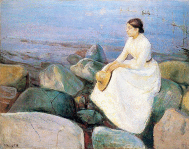 Pin, XIX, Munch, Edvard, Inger en la playa, 188
