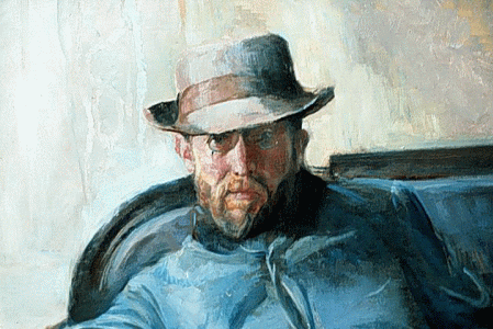 Pin, XIX, Munch, Edvard, Retrato de Hans Jaeger, 1889