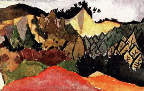 Pin, XX, Klee, Paul, En la cantera, 1913