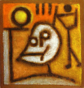 Pin, XX, Klee, Paul, Muerte y fuego, M. Paul Klee, Berna, Suiza, 1940