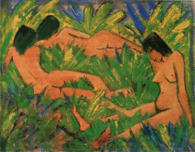 Pin, XX, Mueller, Otto, Desnudos femeninos al aire libre, M. van der Heyd, 1920