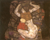 Pin, XX, Schiele, Egon, Jven madre, Austria, 1914