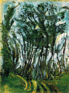 Pin, XX, Soutine, Chaim, Autumn Trees Champigny, Col. Particular, 1942-1943
