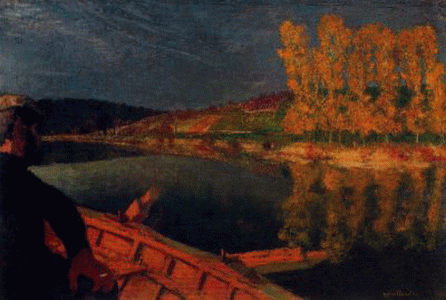 Pin, XIX, Vuillard, Edouard, El barquero, 1897