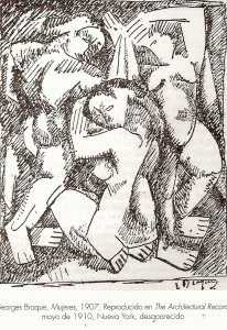 Pin, XX, Braque, Georges, Mujeres, cuadro desaparecido, N. York, 1907
