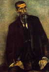 Pin, XX, Derain, Andr Louis, Retrato de Iturrino, M. Pompidou, Pars, Francia, 1914