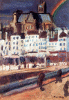 Pin, XX, Dufy, Raoul, Iglesia de Saint-Gervais, Muse Calvet, Avinn, Francia, 1904