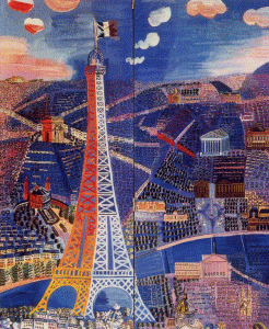 Pin, XX, Dufy, Raoul, Panorama de Pars, 1924-1925