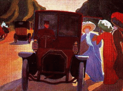 Pin, XX,Fresnaye, Roger de la, Avenida de las acacias en el Bois de Boulogne, 1908