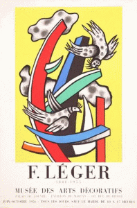 Deux lOisseau, M. de Artes Decorativas, cartel, 1956