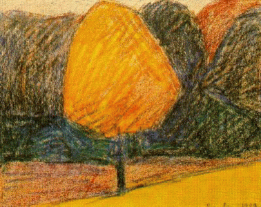 Pin, XX, Picaba, Francis, El rbol amarillo, 1909
