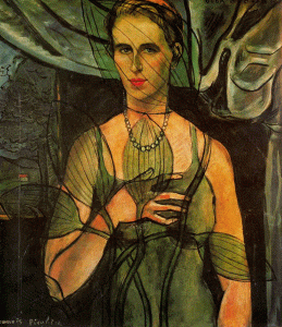 Pin, XX, Picaba, Francis, Retrato de Olga, 1934