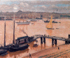 Pin, XX, Marquet, Pierre, El puerto de Burdeos, Francia, 1924
