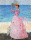 Pin, XIX, Maillol, Arstide, Mujer con pamela, 1891-1892