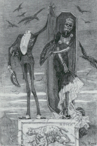 Pin, XIX, Rops, Felicien, The supreme vice, 1883