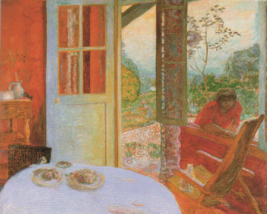 Pin, XX, Bonnard, Pierre, The dinign room in the coontry, 1913