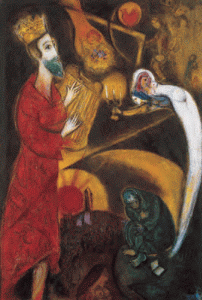 Pin, XX, Chagall, Marc, El rey David, Centro G. Pompidou, Pars, 1904-1905