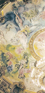 Pin, XX, Chagall, Marc, Fragmento del techo de la Opera, Pars, 1962-1964