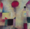Pin, XX, Klee, Paul, El Globo Rojo, M. Guggenheim, N. York, USA, 1922
