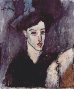 Pin, XX, Modigliani, Amedeo, La judia, Col. privada, 1908