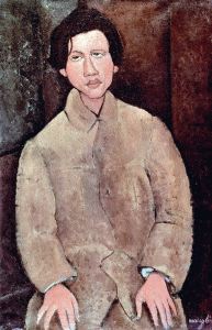 Pin, XX, Mosigliani, Amedeo, Retrato de Chaim Soutne, Col. privada, 1916