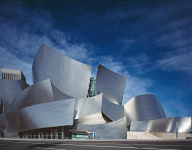 Arq, XX, Gehry, Frank O., Casa de Conciertos Walt Disney, Los Angeles, California, USA, 1964
