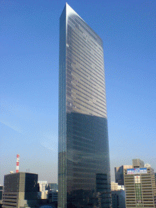 Arq, XXI, Nouvel, Jean, Edificio Dentsu, oficinas, exterior, Tokio, Japn, 1999-2002 