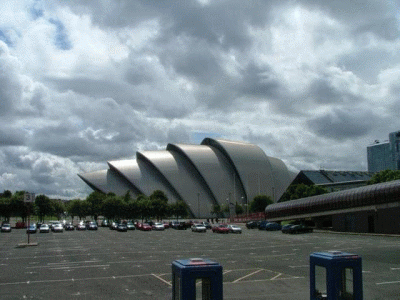 Art, Arq, XX, Hadid, Zaha, Clyde Auditorium o El Armadillo, Glasgow, Escocia, 1997