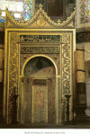 Arq, VI, Baslica de S. Sofa, poca Jutiniano, Interior, Mirab Musulmn