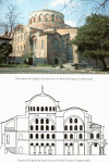 Arq, VI, Iglesia de S Irene, Exterior, y Alzado Bizancio,532