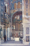 Arq, VI, Iglesia de S. Vital, Bizancio, Rvena, Italia, 547