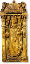 Esc, VIII, Irene, Primera Emperatriz, Marfil, M. Bargello, Florancia, Italia