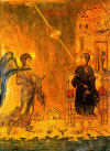 Icono, XII, Anunciacin, Monasterio de Santa Catalina, Sina, Israel