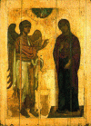 Icono, XII, Anunciacin de Ustjug, Galera Trietyakov, Moscu