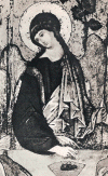 Icono, XIV, Virgen Grusinskaia, Museo del Louvre, Pars, Francia