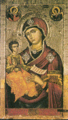 Icono, XVI,Virgen, Iglresia de Nuestra Seora de Berat, Albania
