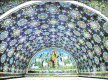 Mosaico, V, El Buen Pastor, Mausoleo de Gala Placidia, Rvena, Italia,, Bizancio, 425-430