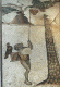 Mosaico, VI, Mono Cazando Pajaros, poca de Justininano, Palacio Imperial, Constantinopla, Bizancio