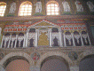 Mosaico, VI Palacio de Teodorico, Basilica de San Apolinar el Nuevo, Rvena, Italia, Bizancio, hacia 558