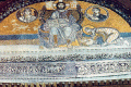 Mosaico, VI, Santa Sofa, Cristo en Magestad, en la Entrada, Constantinopla, Estambul