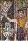 Mosaico, VI, Emperatriz Teodora y su Squito Detalle, Iglesia de San Vital, Rvena, Italia, Bizancio, 527- 547