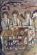 Mosaico, VI, San Vital, La Hospitalidad de Abraham, Rvena, Italia, Bizancio