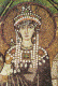 Mosaico, VI, Emperatriz Teodora y su Squito, Detalle, Iglesia de San Vital, Rvena, Italia, Bizancio, 5254-547