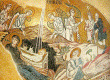 Mosaico, XI, La Anunciacin, Dafni, Atenas, Grecia, Bizancio, Finales del Siglo