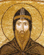 Mosaico XI  Hosorio y Lucas, Monasterio de San Lluch Fcida, Grecia Central, Bizancio, 1011-1022